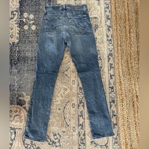 AG Adriano Goldschmied Mari High Rise Straight Leg Jeans, Size 26